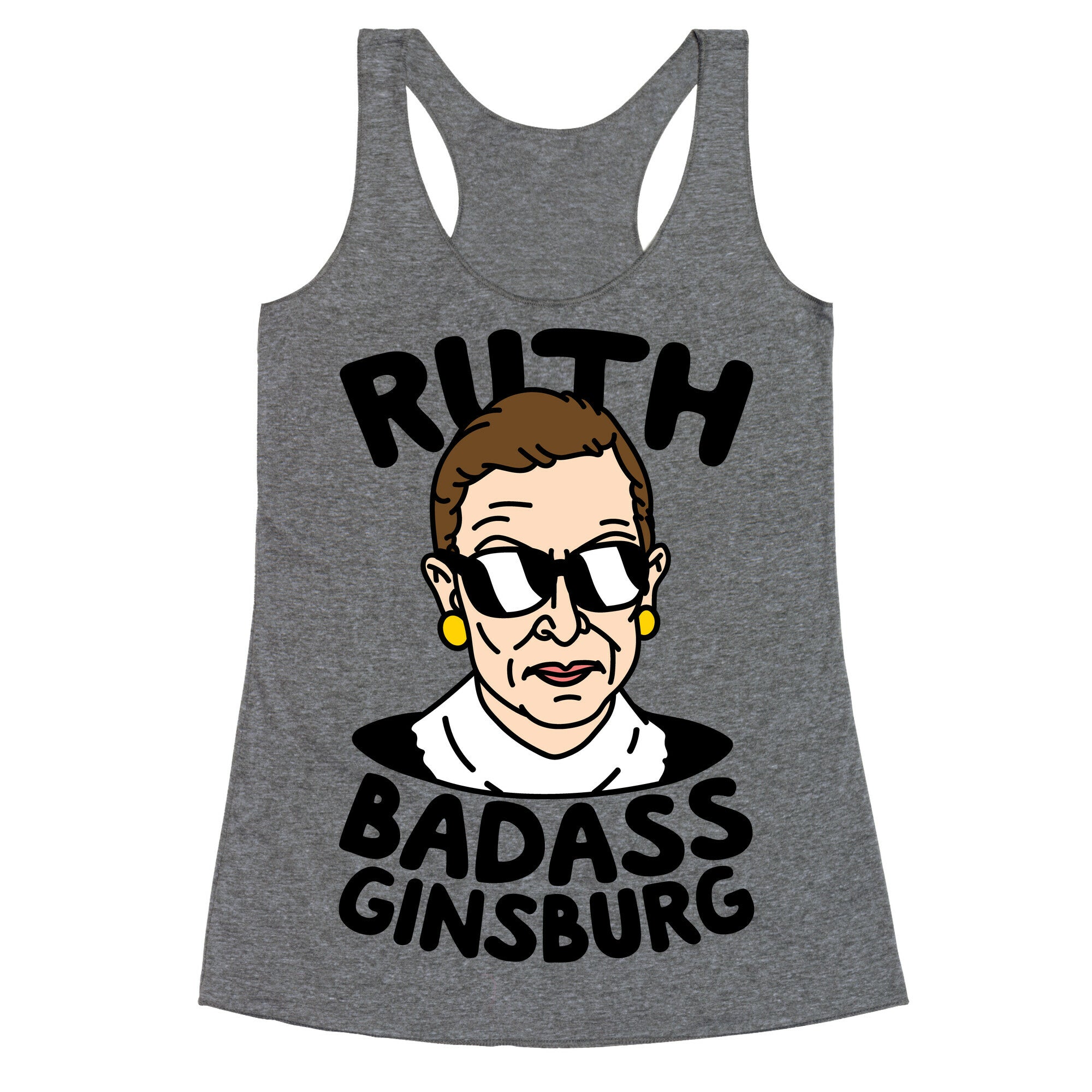 Ruth Badass Ginsburg Racerback Tank